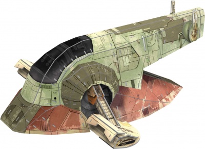 3D Puzzle REVELL 00320 - The Mandalorian: BOBA FETT'S GUNSHIP™ (1:60) - Revell