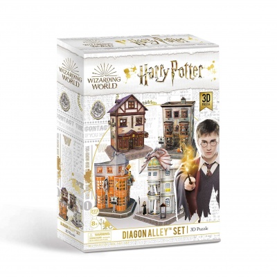 3D Puzzle REVELL - Harry Potter Diagon Alley Set - Revell