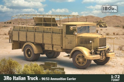 3Ro Italian Truck - 90/53 Ammunition Carrierr 1/72 - IBG