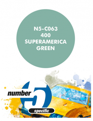 400 Superamerica Green  Paint for Airbrush 30 ml - Number 5