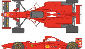 Ferrari 310B Scuderia Ferrari Team sponsored by Asprey Shell #5, 6 1:20 - Shunko Models