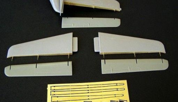 1/72 Tail surfaces for C-123 Provider