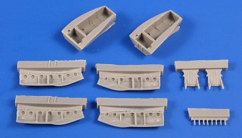 1/72 Beaufighter TF Mk.X Main Undercarriage Bays Correction