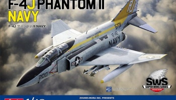 SLEVA 460,-Kč 20% DISCOUNT - F-4J Phantom II Navy 1/48 - Zoukei-Mura