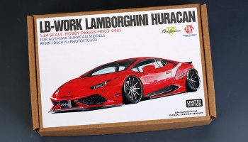 LB-Work Lamborghini Huracan For Aoshima Huracan Models - Hobby Design