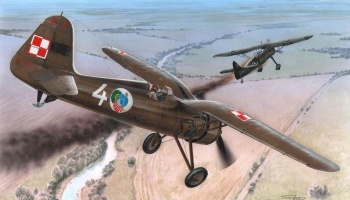SLEVA 50% DISCOUNT - PZL P.11c First Shots 1/72 - Special Hobby