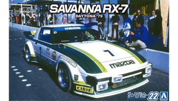 Mazda SA22C Savanna RX-7 Daytona '79 1/24 - Aoshima