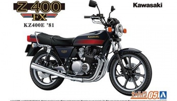 Kawasaki KZ400E Z400FX '81 1/12 -  Aoshima