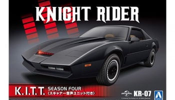 Knight Rider K.I.T.T. Season Four w/Scanner Voice Unit - Aoshima