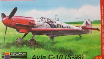 1/72 Avia C-10/S-99 cz.b. Bf 109G-10 – Kovozávody Prostějov