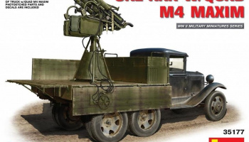 1/35 GAZ-AAA w/Quad M-4 Maxim