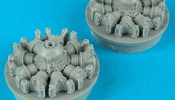 1/72 S2F-1 Tracker engines