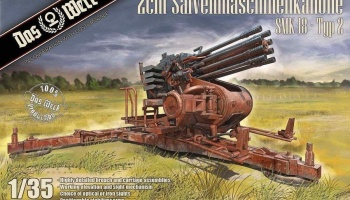 1/35 2CM SALVENMASCHINENKANONE SMK 18 TYPE 2