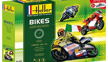 Grand Prix Motos 3 Modelle - Heller