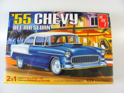 '55 Chevy Bel Air Sedan 1/25 - AMT