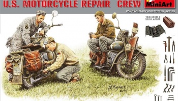 U.S. Motorcycle Repair Crew. Special Edition 1/35 - MiniArt