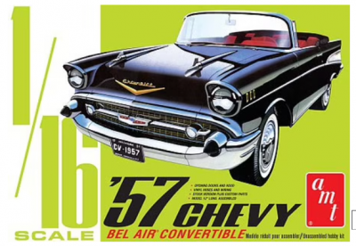 '57 Chevy Bel Air Convertible 1:16 - AMT