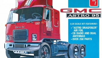 GMC Astro 95 Semi Tractor 1/25 - AMT