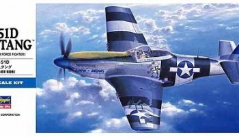 SLEVA 20% DISCOUNT - P-51D MUSTANG (1:72) - Hasegawa