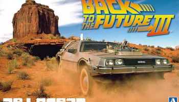 Back to the Future III DeLorean 1:24 - Aoshima