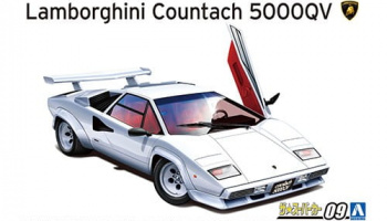 Lamborghini Countach 5000QV 1985 1:24 - Aoshima