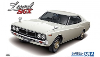NISSAN KHC130 LAUREL HT 2000SGX '72 1/24 - Aoshima