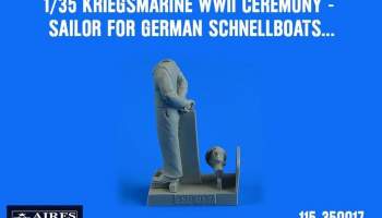 1/35 Kriegsmarine WWII Ceremony - Sailor for German schnellboats, German Human Torpedoes, German mid