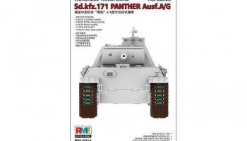 Workable Tracks for Panther A or G 1/35 – Rye Field Model