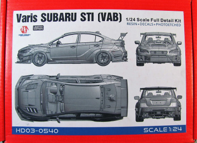 600,-Kč SLEVA (13% DISCOUNT) Varis Subaru STi Full Detail Kit - Hobby Design