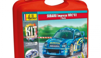 SUBARU IMPREZA WRC '02 1/43 Gift Set - Heller