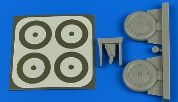 1/32 I-153 Wheels & paint masks