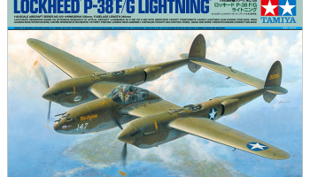 Lockheed P-38 F/G Lightning 1/48 - Tamiya
