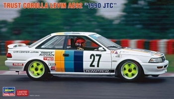 Trust Corolla Levin AE92 "1990 JTC" 1/24 - Hasegawa