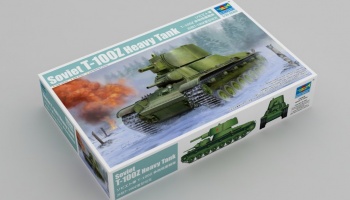 Soviet T-100Z Heavy Tank 1/35 - Trumpeter