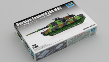 German Leopard2A4 MBT 1/72 - Trumpeter