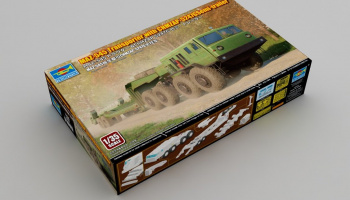 MAZ-545 Transporter with CHMZAP-5247G Semi-trailer 1/35 - Trumpeter
