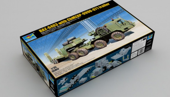 BAZ-6403 with ChMZAP-9990-071 trailer 1/35 - Trumpeter