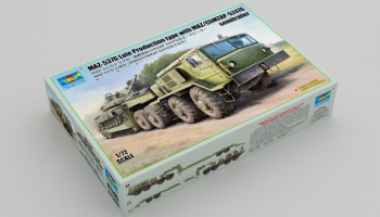 MAZ-537G Late Production type with MAZ/ChMZAP-5247G semitrailer 1/72 - Trumpeter