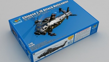 SLEVA 210,-Kč 20% DISCOUNT - Chinese Z-10 Attack Helicopte 1/48 - Trumpeter