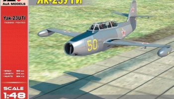 1/48 Yak-23 UTI Military trainer