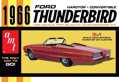 ‘66 Ford Thunderbird Hardtop/Convertible 1/25 - AMT