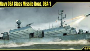 SLEVA 800,-Kč 31% DISCOUNT - Ruslan Navy OSA Class Missile Boat OSA-1 (1:72) - I Love Kit