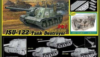 JSU-122 vs Panzerjäger (3 in 1) 1:35 - Dragon
