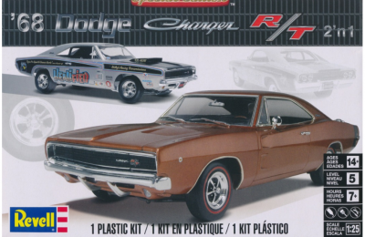 '68 Dodge Charger (1:25) Plastic ModelKit MONOGRAM auto 4202 - Revell