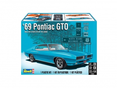 69 Pontiac GTO "The Judge" 2N1 (1:24) - Revell