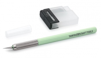 Modelářský nůž s výměným ostřím - MÁTOVÝ - Tamiya