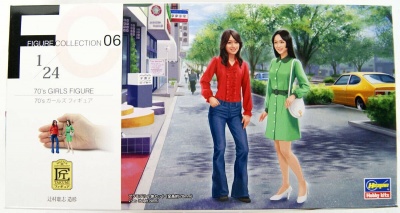 70's Girls Figure 1/24 - Hasegawa