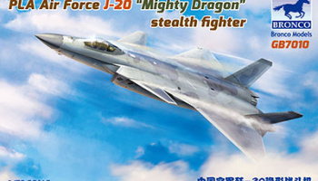 PLA Air Force J-20A Stealthfighter 1:72 - Bronco