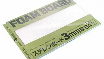 Foam Board 3mm Set 257 x 364mm 3pcs - Tamiya