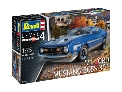 71 Ford Mustang Boss 351 (1:25) - Revell